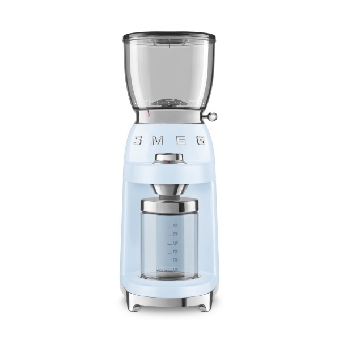 SMEG เครื่องบดกาแฟ ดีไซน์ 50’s Style สีฟ้าพาสเทล รุ่น CGF01PBEU