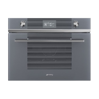 เตาอบผสมเตาอบไอน้ำ ดีไซน์ Linea สีเงิน รุ่น SF4102VCS