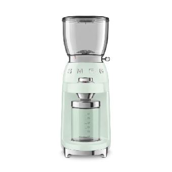 SMEG เครื่องบดกาแฟ ดีไซน์ 50’s Style สีเขียวพาสเทล รุ่น CGF01PGEU