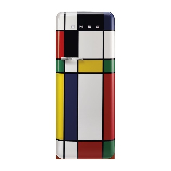 SMEG ตู้เย็น 270 L ดีไซน์ 50’s Style สี Multicolor รุ่น FAB28RDMC5