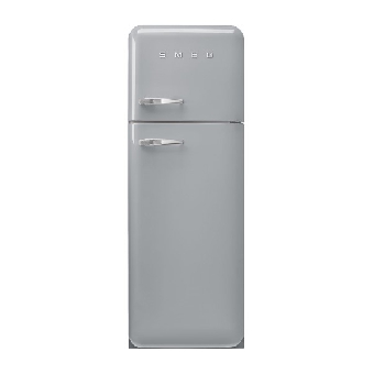 SMEG ตู้เย็น 294 L ดีไซน์ 50’s Style สีเงิน รุ่น FAB30RSV5