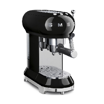 SMEG เครื่องชงกาแฟ ดีไซน์ 50’s Style สีดำ รุ่น ECF01BLEU