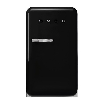 SMEG ตู้เย็น 122 L ดีไซน์ 50’s Style สีดำ รุ่น FAB10RBL5