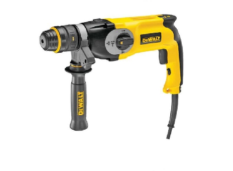 DEWALT D25124K สว่านโรตารี่ 3ระบบ 26มิล +(หัวสว่าน 2หัว) 800W