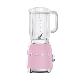 SMEG เครื่องปั่นอาหาร ดีไซน์ 50’s Style สีชมพู รุ่น BLF01PKEU