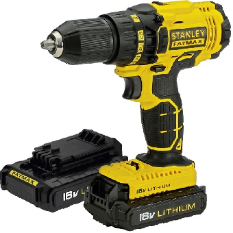 STANLEY สว่านไร้สาย 13 มม. 18V