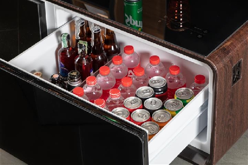 Hafele Smart Table Fridge โต๊ะกลาง ตู้เย็นร้องเพลงได้ นวัตกรรมเพื่อชีวิตที่สุนทรีอย่างมีสไตล์