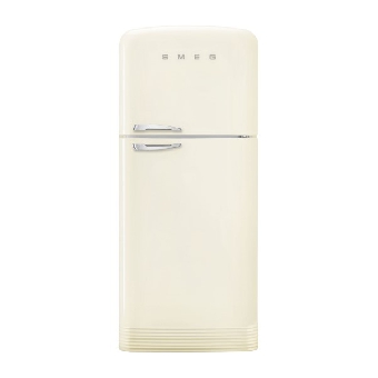 SMEG ตู้เย็น 440 L ดีไซน์ 50’s Style สีครีม รุ่น FAB50RCR