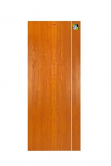 ประตูUPVCเมโทร-เทค MP-11 รุ่น เซาะร่อง สีโกเด้นทรีค ขนาด 80 X 200 ซม.