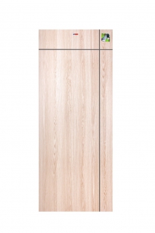 ประตูUPVCเมโทร-เทค MP-11 รุ่น เซาะร่อง สีแทนเมเบิล ขนาด 70 X 200 ซม.