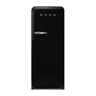 SMEG ตู้เย็น 270 L ดีไซน์ 50’s Style สีดำ รุ่น FAB28RBL5