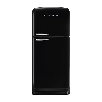 SMEG ตู้เย็น 440 L ดีไซน์ 50’s Style สีดำ รุ่น FAB50RBL