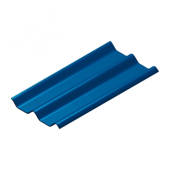 กระเบื้องลอนคู่ SCG ไฮบริด 50 X 150 X 0.55 สีน้ำทะเล