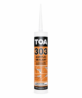 TOA อะครีลิคอุดโป๊ว TOA 303 สีขาว