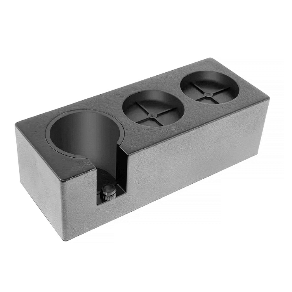 แท่นวางด้ามชงกาแฟ ETZEL แบบพลาสติก ABS 3 ช่อง สีดำ