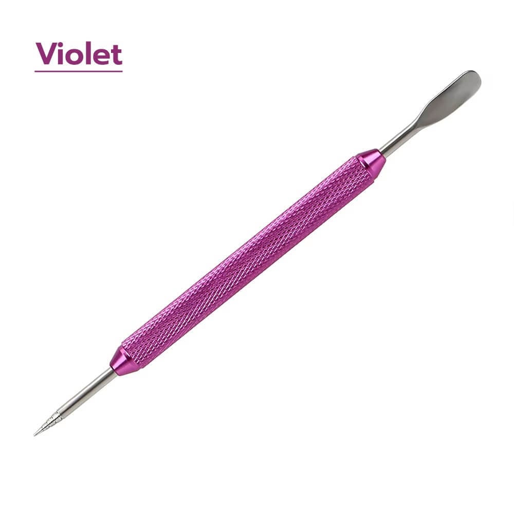 ปากกาวาดลายลาเต้อาร์ต ETZEL สแตนเลส ขนาด 13.5 CM สีม่วง