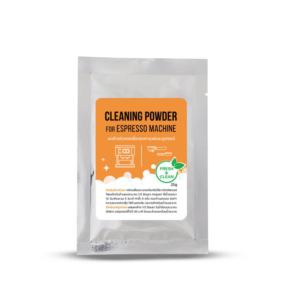 ผงล้างเครื่องชงกาแฟ ผงล้างหัวชง ผงขจัดตะกรัน คราบชา/กาแฟ ETZEL ขนาด 25G