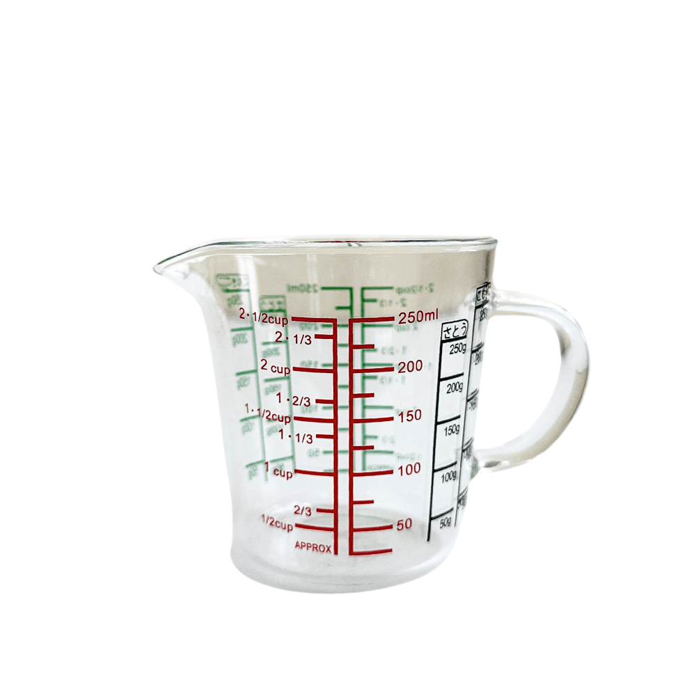 แก้วตวงน้ำ ETZEL 250ml ทนความร้อนสูง เนื้อแก้วใส ทนทาน