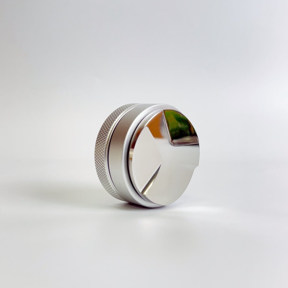 ที่กดกาแฟ มาการองแทมป์ ETZEL 3 ใบพัด ขนาด 58 มม. สีเงิน