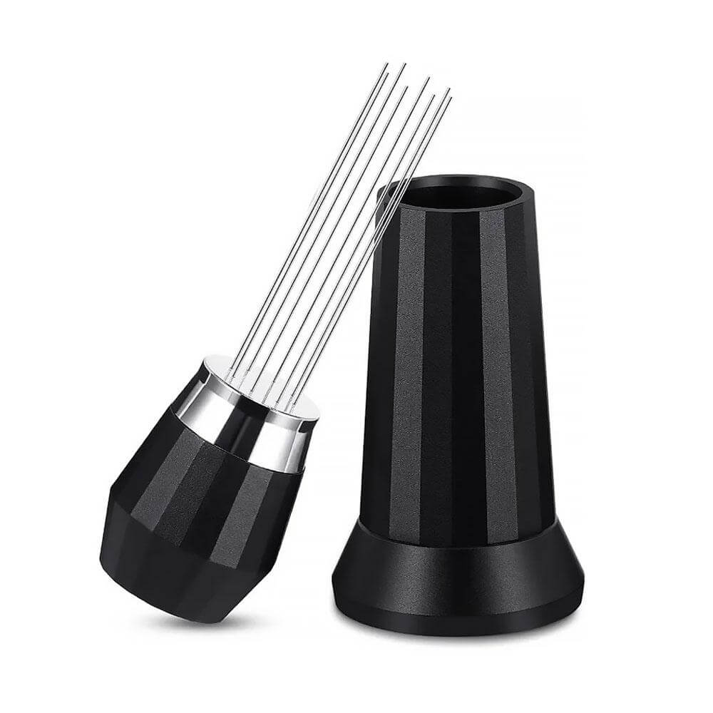 แทมเปอร์เข็มเกลี่ยผงกาแฟ ETZEL ฐานเหลี่ยม MAGNETIC NEEDLE POLYGON BASE