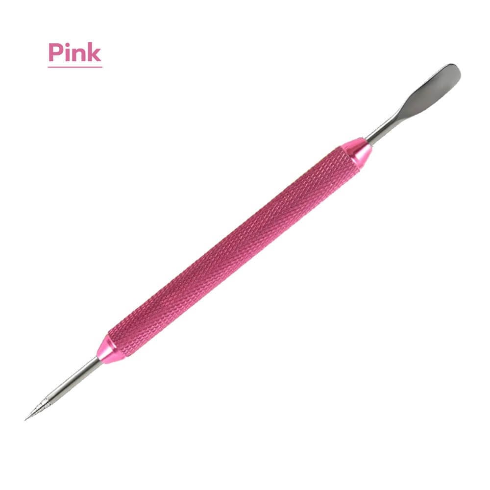 ปากกาวาดลายลาเต้อาร์ต ETZEL สแตนเลส ขนาด 13.5ซม สีชมพู