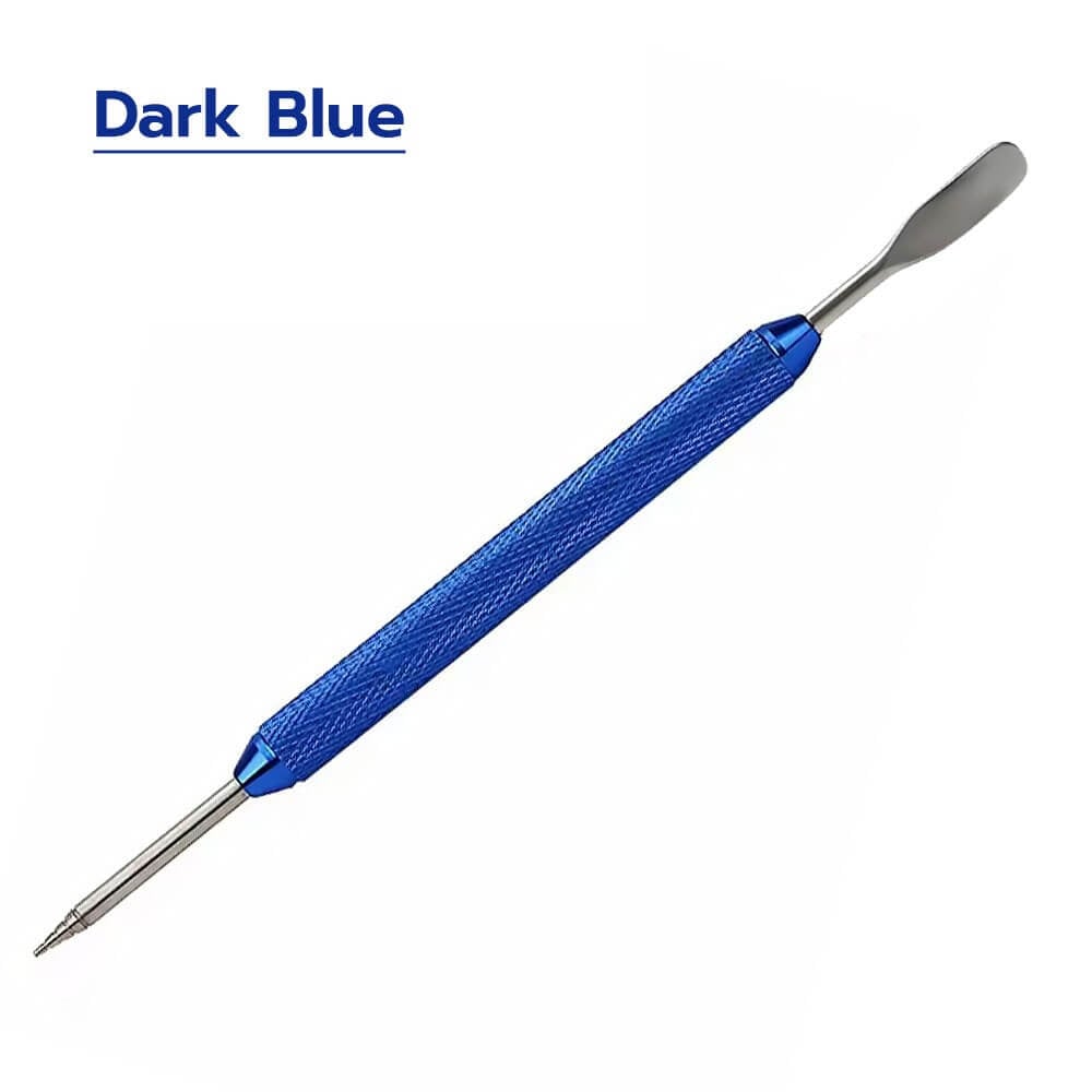 ปากกาวาดลายลาเต้อาร์ต ETZEL สแตนเลส ขนาด 13.5 CM สีน้ำเงิน