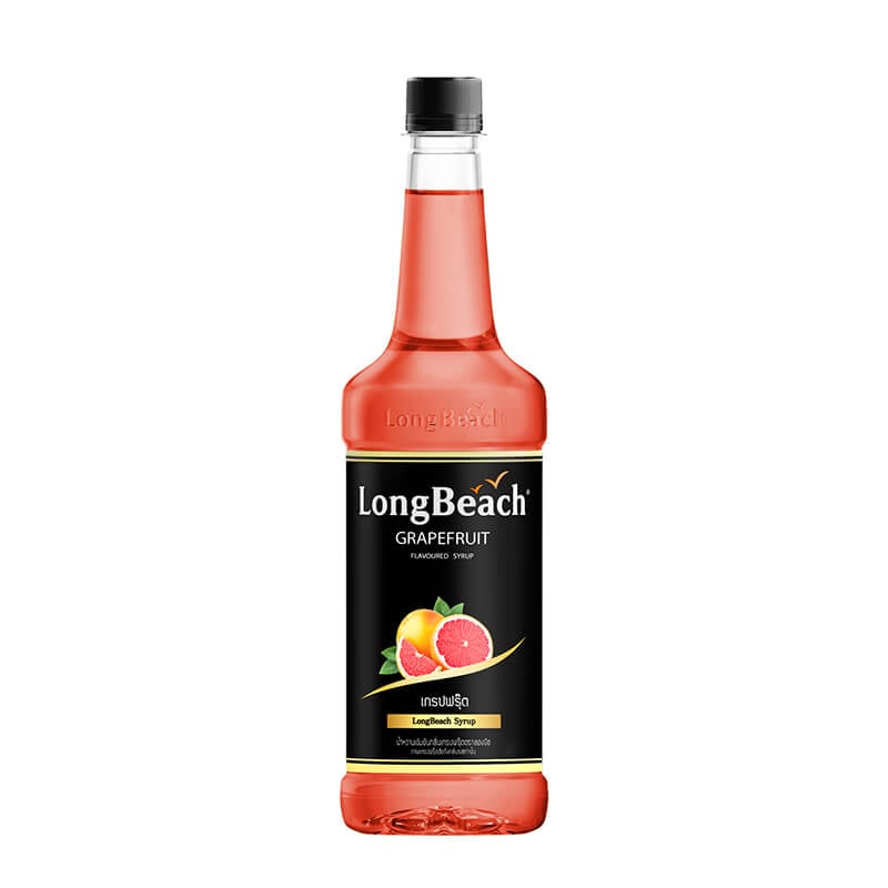 น้ำเชื่อม ลองบีช กลิ่น เกรปฟรุ๊ต ขนาด 740 มล.