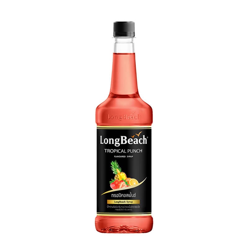 น้ำเชื่อม ลองบีช กลิ่น ทรอปิคอลพั้นซ์ ขนาด 740 มล.