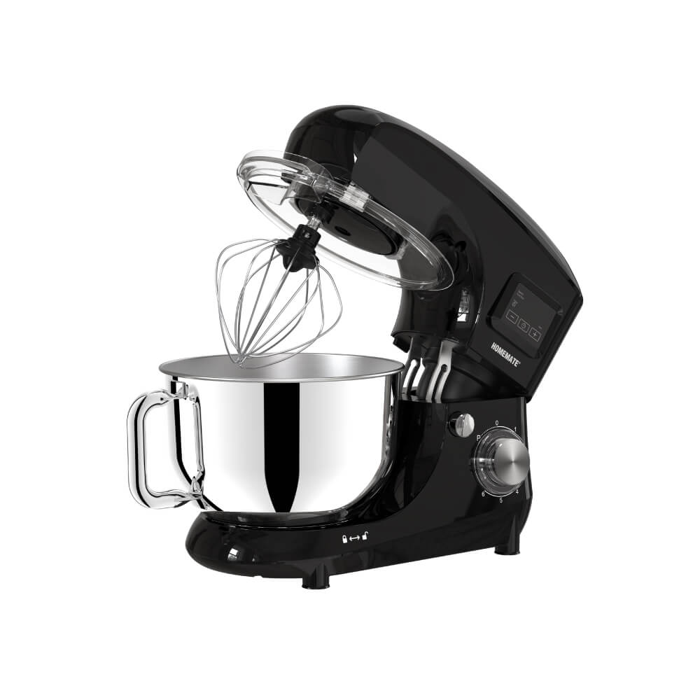เครื่องผสมอาหาร HOMEMATE (HOM-335123) ความจุ 5 ลิตร หน้าจอดิจิทัล สีดำ