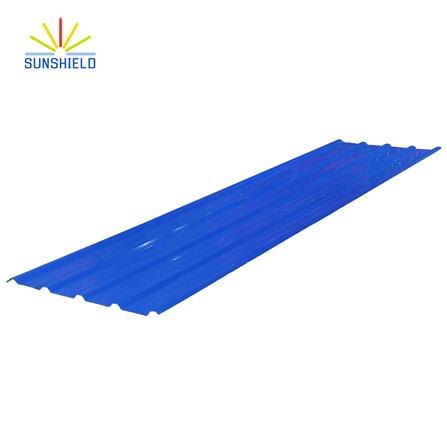 หลังคาเมทัลชีท SUNSHIELD 760 0.35 มม. x 5.2 ม. สีน้ำเงิน