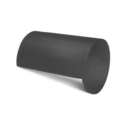 ครอบโค้งปิดจั่ว DURAONE ลอนเศรษฐี สีเทามงคล