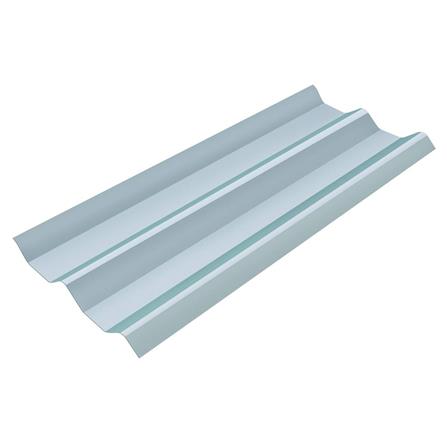 แผ่นโปร่งแสง ลอนคู่ DURAONE 50X150X0.05 ซม. สีขาวใส