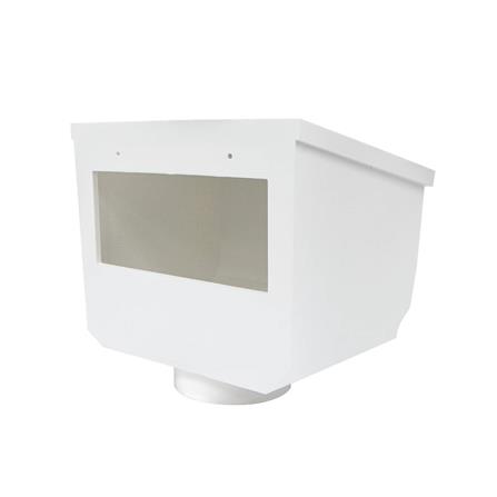 ชุดระบายน้ำระเบียงไวนิล SCG SMART สีขาว