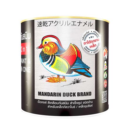 สีเคลือบกันสนิม TOA เป็ดหงษ์ 2 IN 1 สีขาว M212 1 แกลลอน