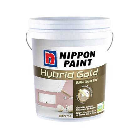 สีน้ำทาภายใน NIPPON PAINT HYBRID GOLD BASE ด้าน 1GL