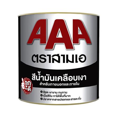 สีน้ำมัน JBP AAA #1114 สีบรอนซ์เงิน เงา 1 แกลลอน