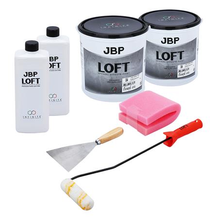 สีเท็กเจอร์ JBP INFINITE LOFT สีเทาดำ 11.22 กิโลกรัม