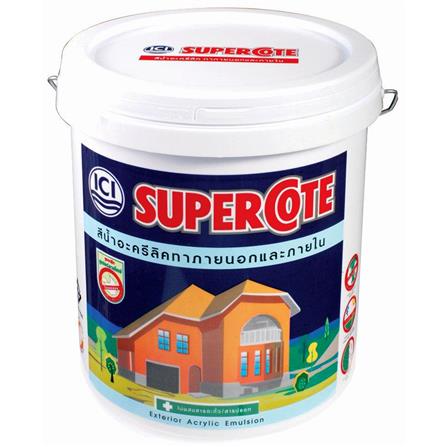 สีน้ำทาภายนอก ชนิดด้าน DULUX SUPERCOTE BASE B 9 ลิตร