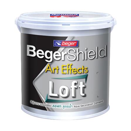 ชุดสีเท็กเจอร์ BEGER SHIELD ART EFFECTS LOFT 101 1 แกลลอน