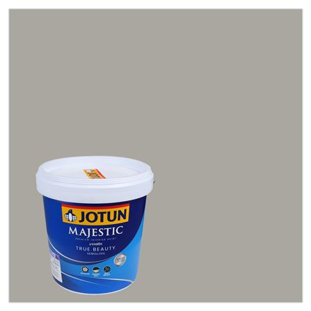 สีน้ำทาภายใน ชนิดกึ่งเงา JOTUN MAJESTIC TRUE BEAUTY 1032 สี IRON GREY 2.5 แกลลอน
