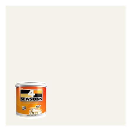 สีน้ำทาภายนอก ชนิดกึ่งเงา TOA 4 SEASONS สีขาว #AG1000 5 แกลลอน