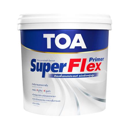 สีรองพื้นอเนกประสงค์ TOA SUPER FLEX 9 ลิตร