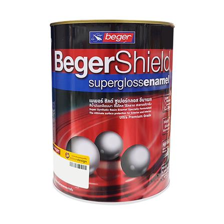 สีน้ำมัน BEGERSHIELD SUPERGLOSS BASE D กึ่งเงา 1 แกลลอน
