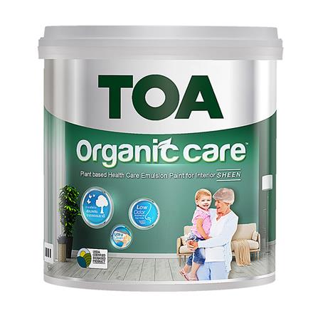 สีน้ำทาภายใน TOA ORGANIC CARE BASE A เนียน 3.5 ลิตร