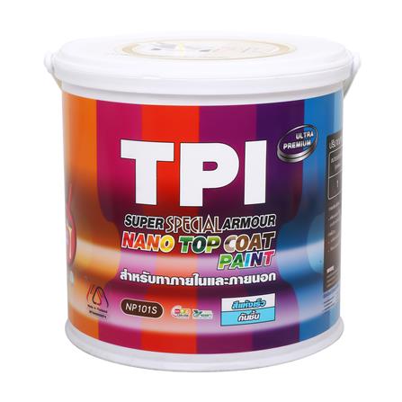 สีน้ำทาภายนอกและภายใน ชนิดกึ่งเงา TPI NANO SUPER SPECIAL ARMOUR BASE C 1 แกลลอน