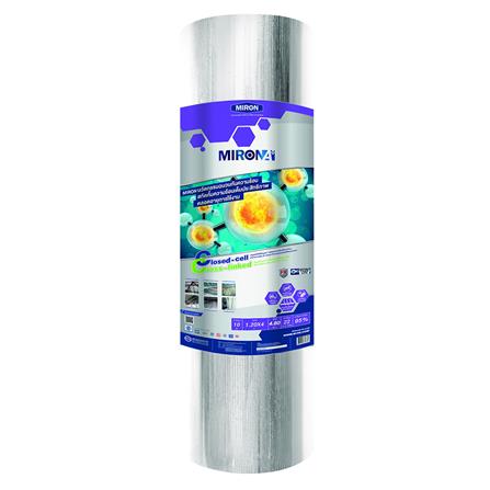 ฉนวนกันความร้อน PE MPE MIRON A PLUS หนา 10 มม. 1.20X4 ม.