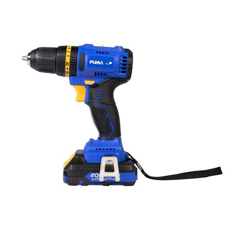 สว่านกระแทกไร้สาย (พร้อมแบตเตอรี่) PUMA PM-245BL 20 โวลต์