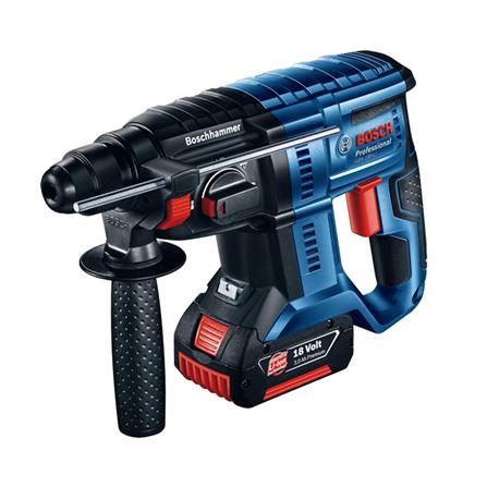 สว่านโรตารี่ไร้สาย (พร้อมแบตเตอรี่) BOSCH GBH180 18 โวลต์