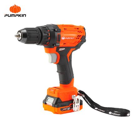 สว่านกระแทกไร้สาย (พร้อมแบตเตอรี่) PUMPKIN XT-10DB 50272 12 โวลต์