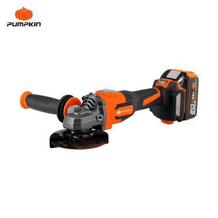 เครื่องเจียรไร้สาย 4 นิ้ว (พร้อมแบตเตอรี่) PUMPKIN 50279 INF-4AGBL 20 โวลต์